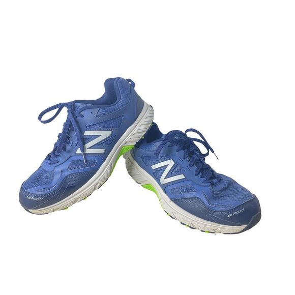 New Balance Other - New Balance Mens Shoes Sz 11 Blue All Terain Toe Protection 510 Comfort Shoes S5